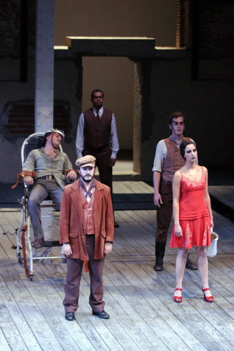 Imagen del musical Ascenso y caída de la ciudad de Mahagonny (2007)