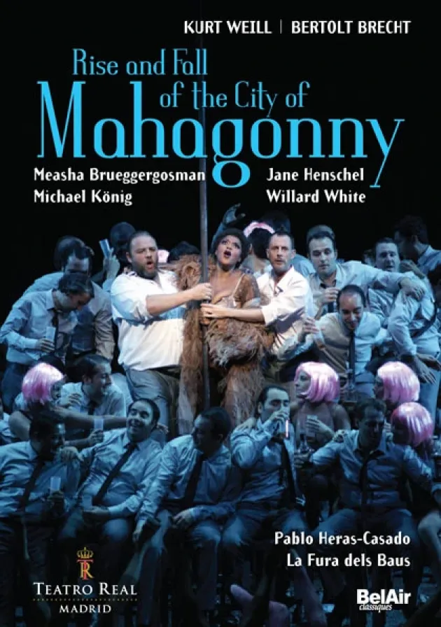 Poster del musical Ascenso y caída de la ciudad de Mahagonny (2010)