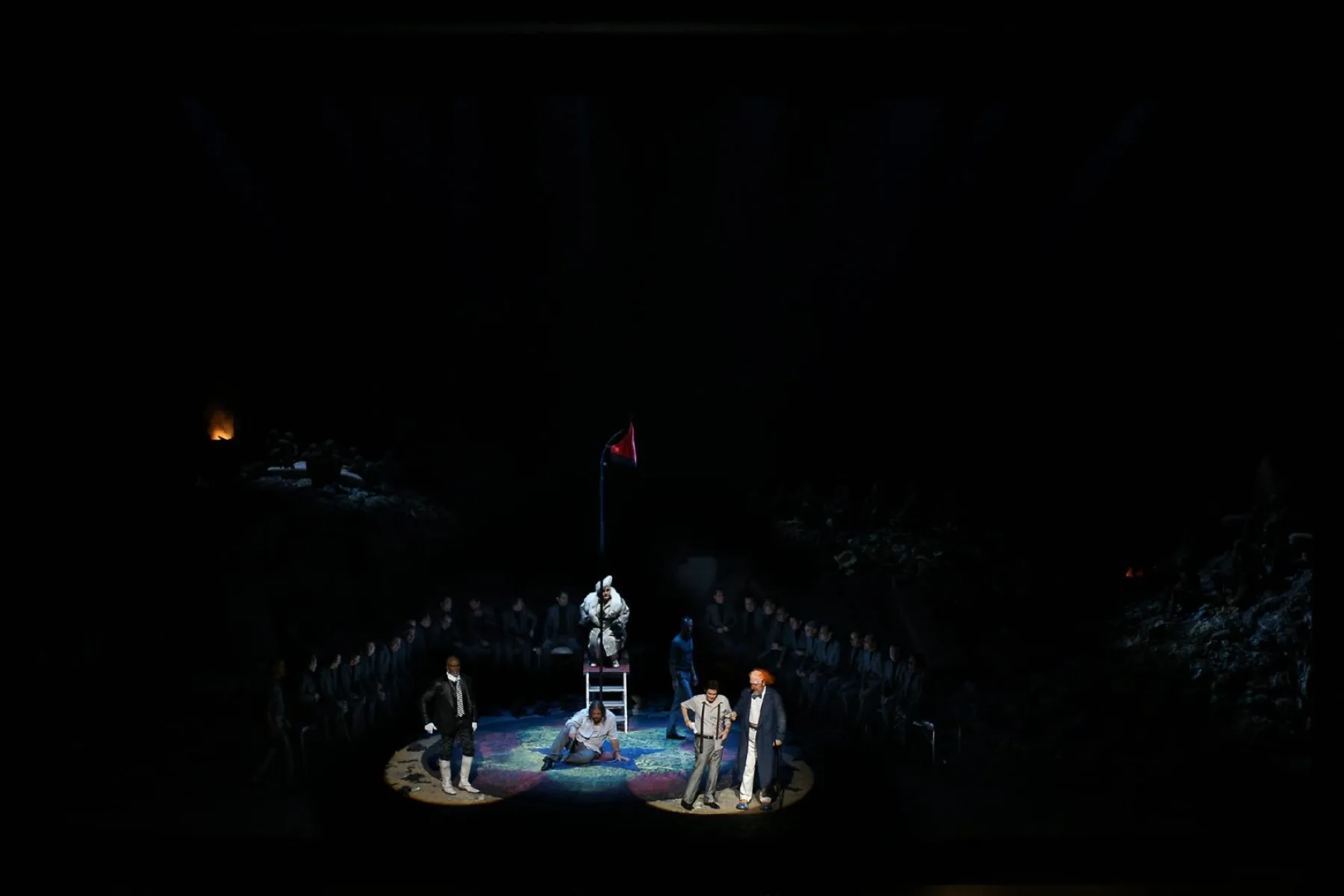 Imagen del musical Ascenso y caída de la ciudad de Mahagonny (2010)
