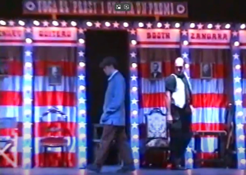 Imagen del musical Assassins (1997)