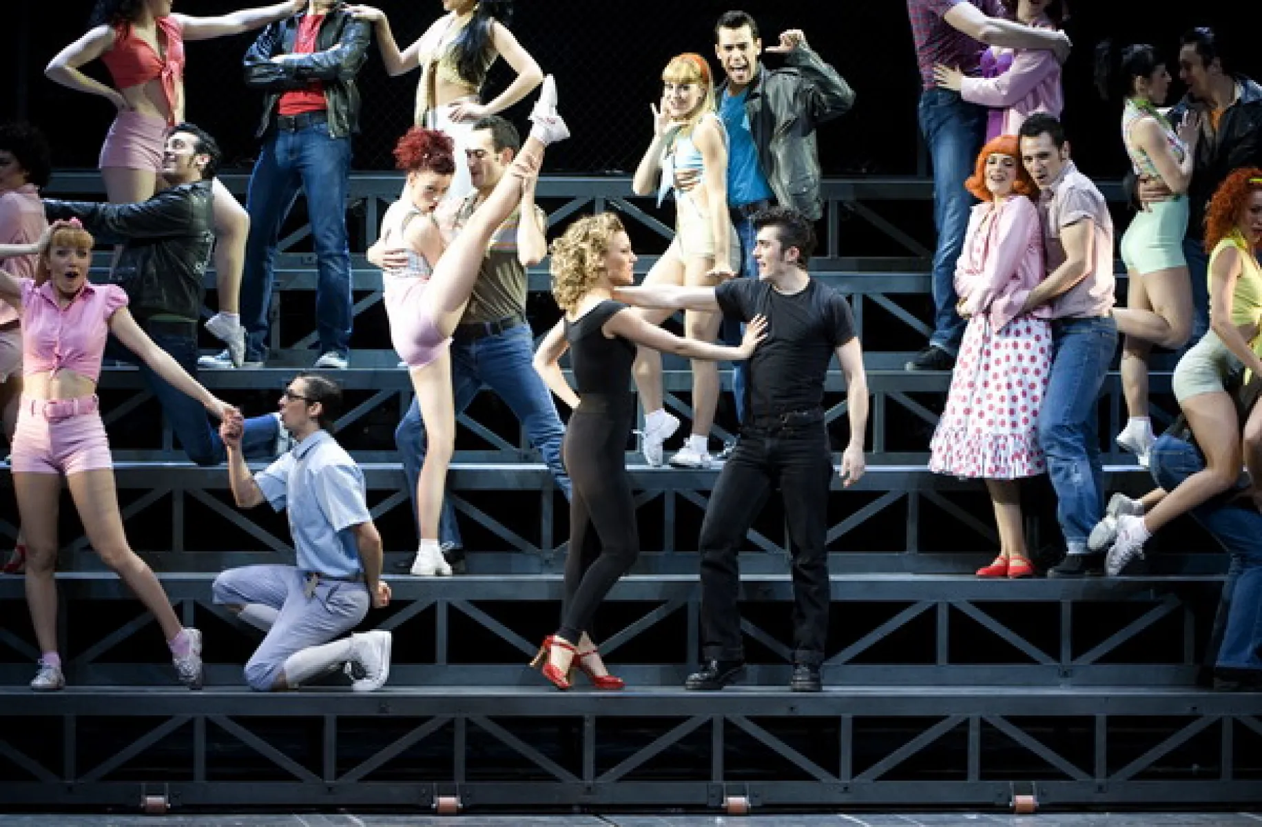 Imagen del musical Grease (2006)