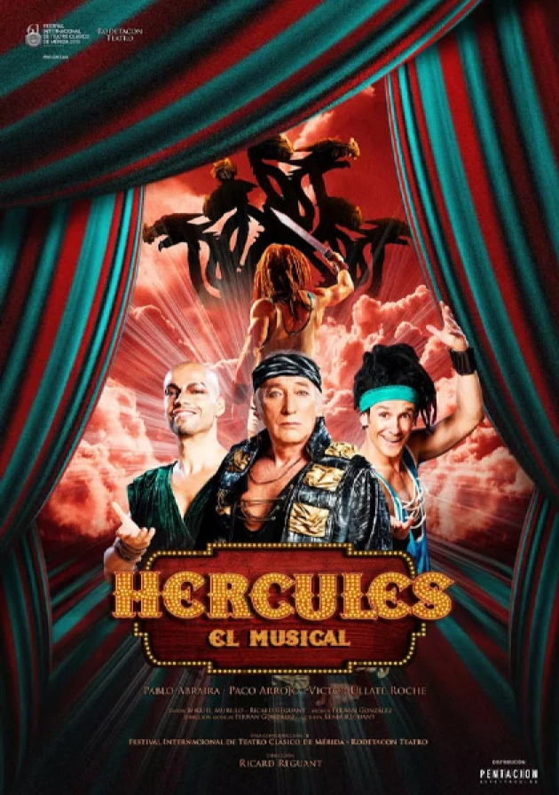 Poster del musical Hércules (2015)