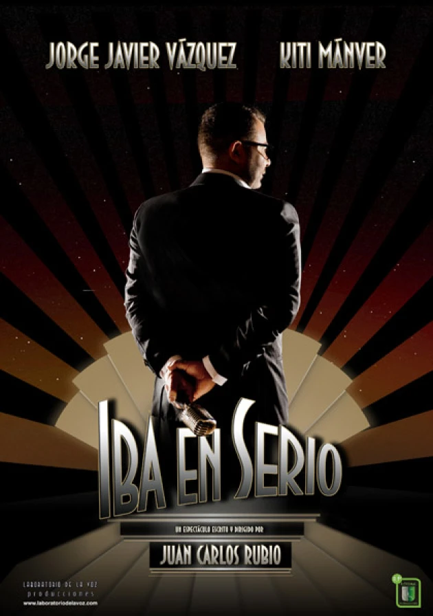 Poster del musical Iba en serio (2015)