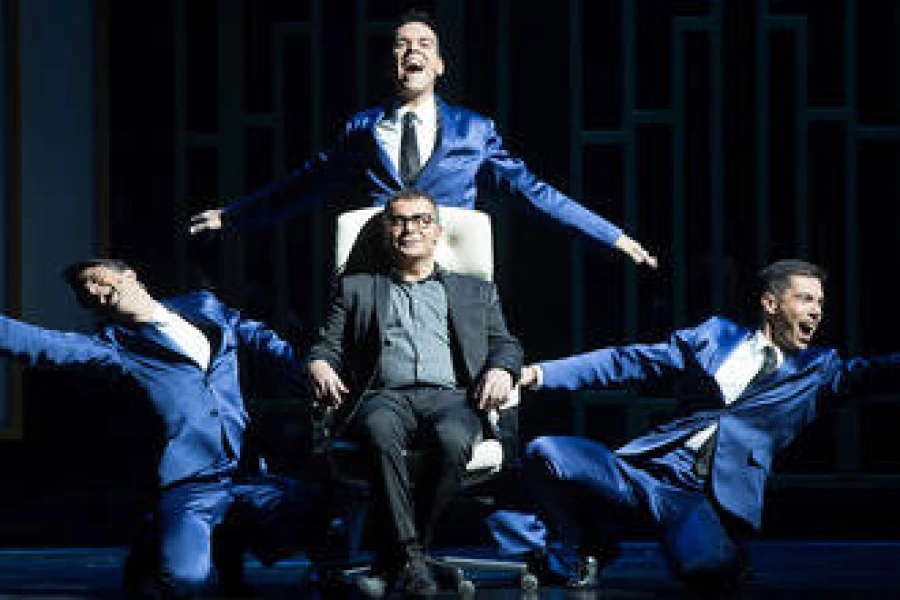 Imagen del musical Iba en serio (2015)