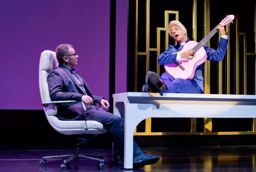 Imagen del musical Iba en serio (2015)