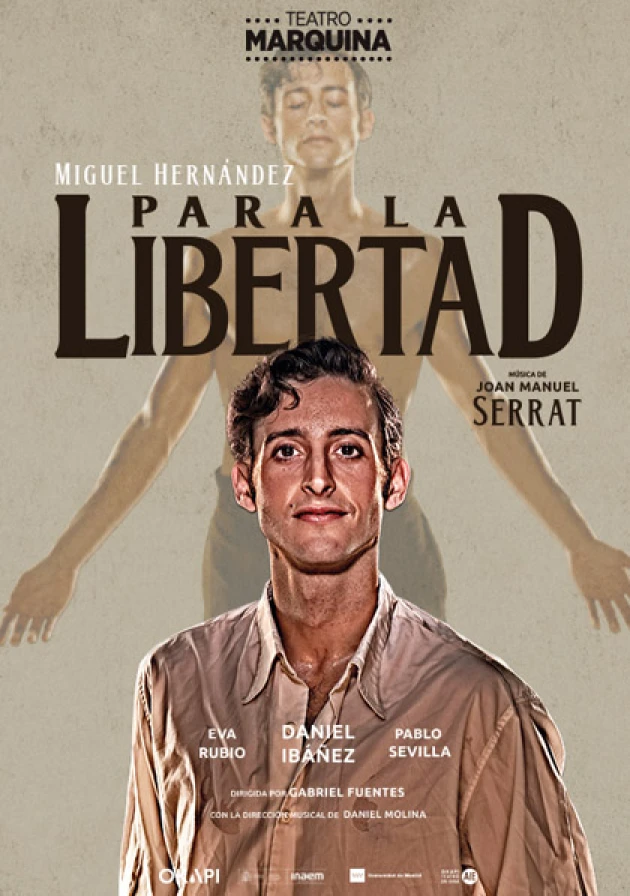 Poster del musical Para la libertad (2024)