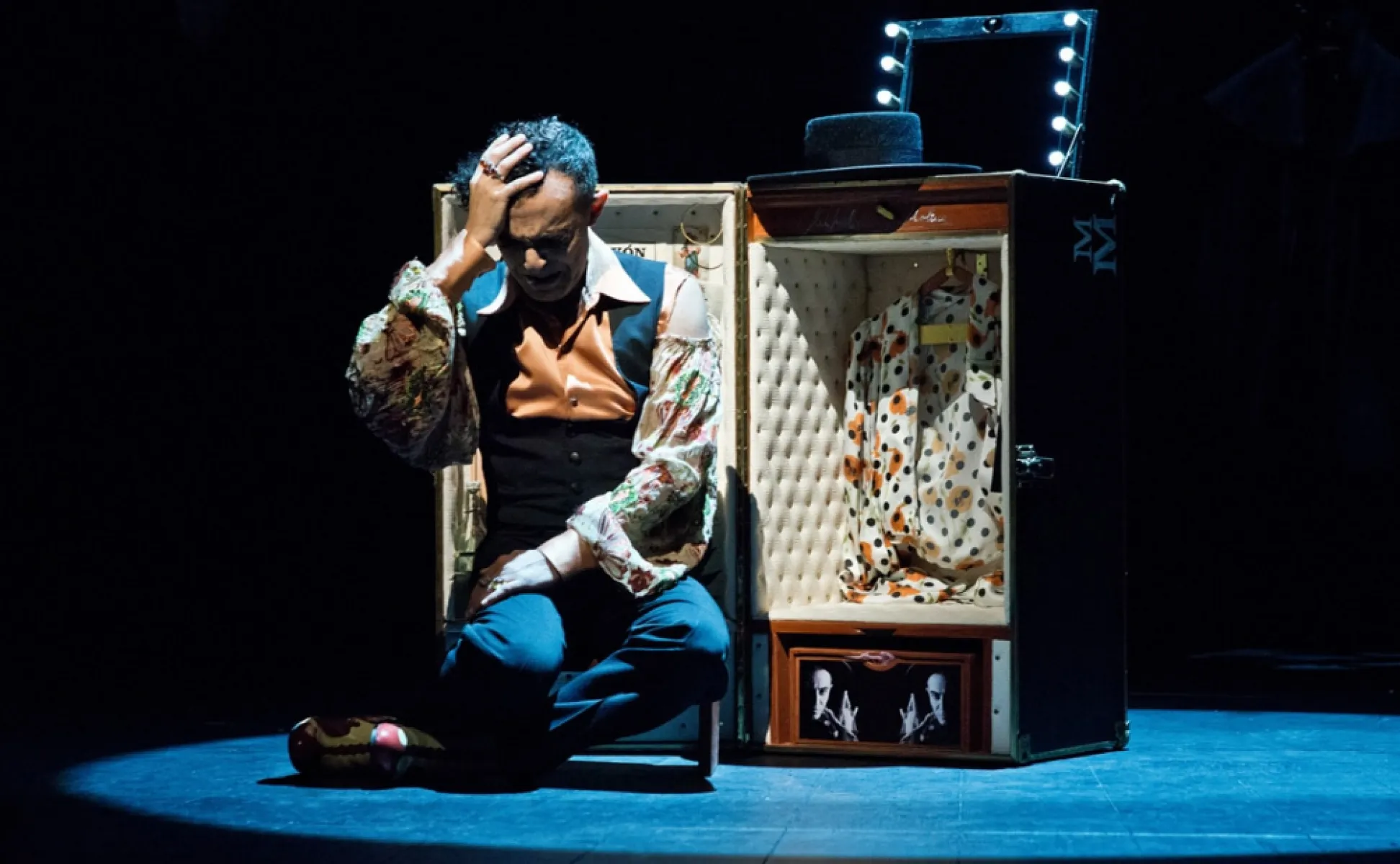 Imagen del musical Miguel de Molina al desnudo (2016)