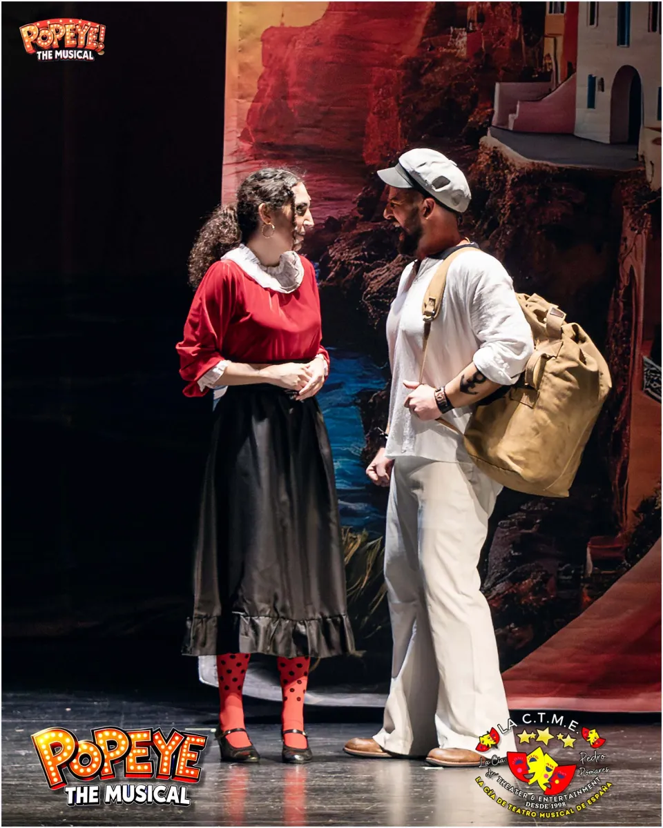 Imagen del musical Popeye (2024)