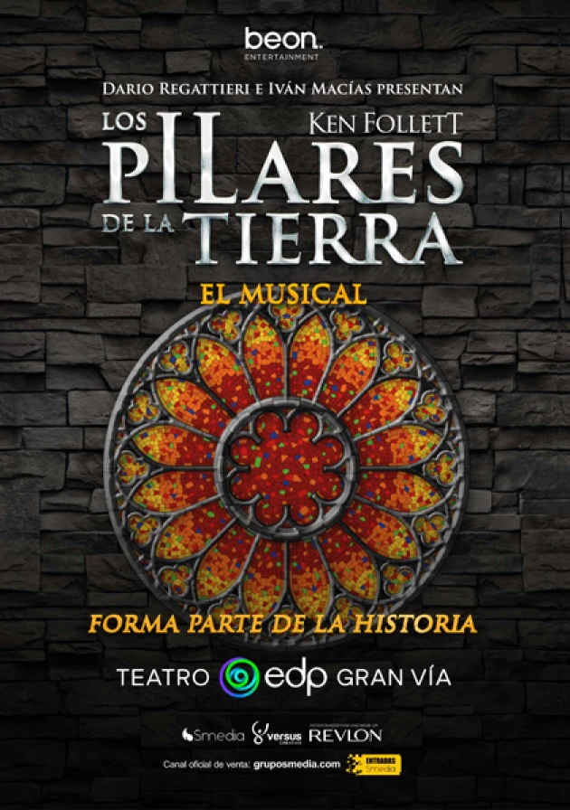 Poster del musical Los pilares de la tierra (2024)
