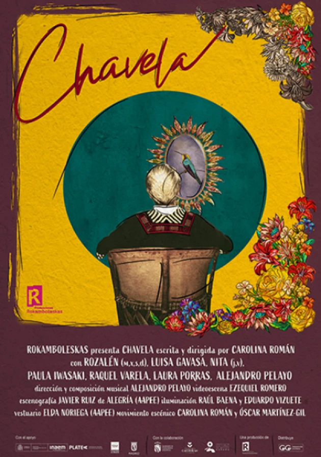 Poster del musical Chavela (2025)