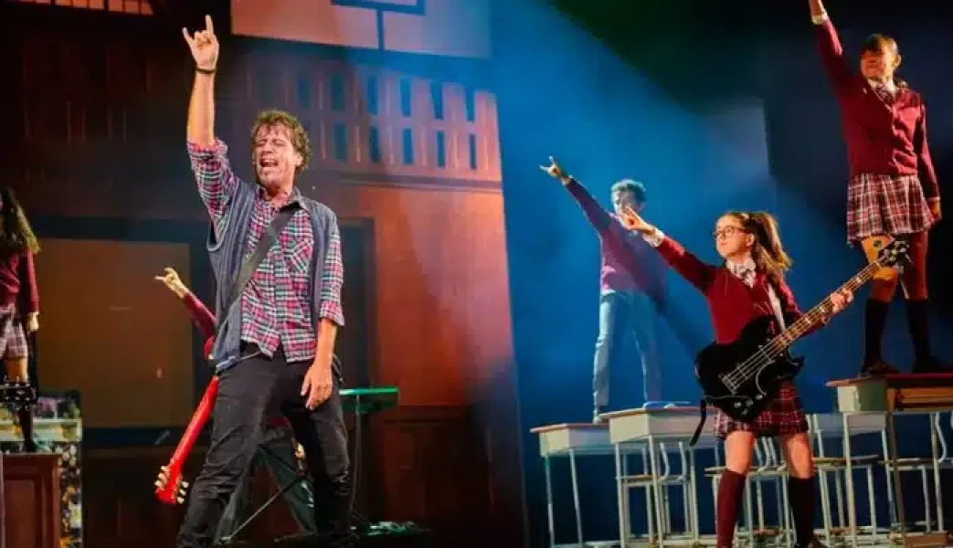 Imagen del musical School of Rock (2023)