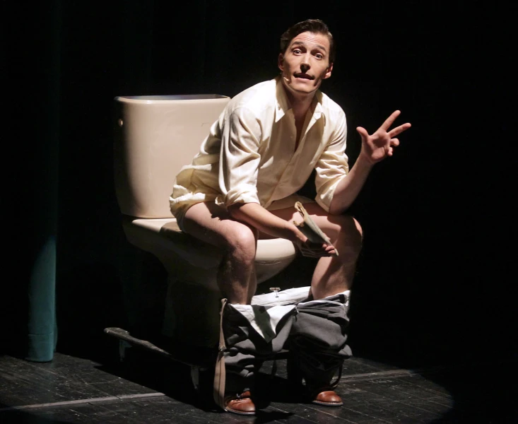 Imagen del musical Mierda de artista (2014)
