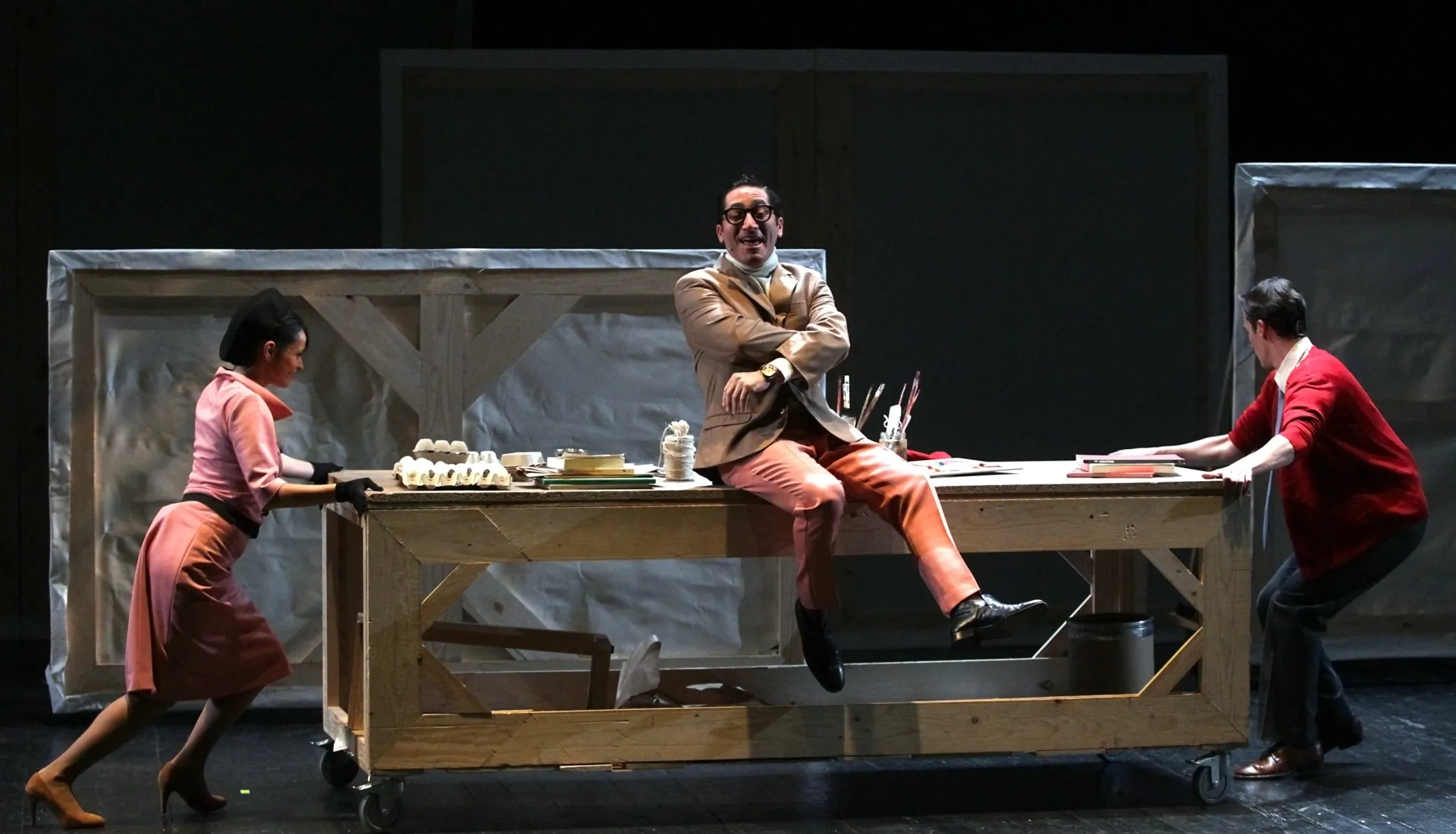 Imagen del musical Mierda de artista (2014)