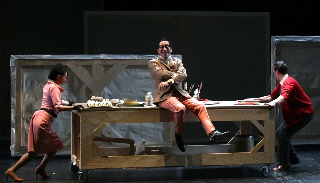 Imagen del musical Mierda de artista (2014)
