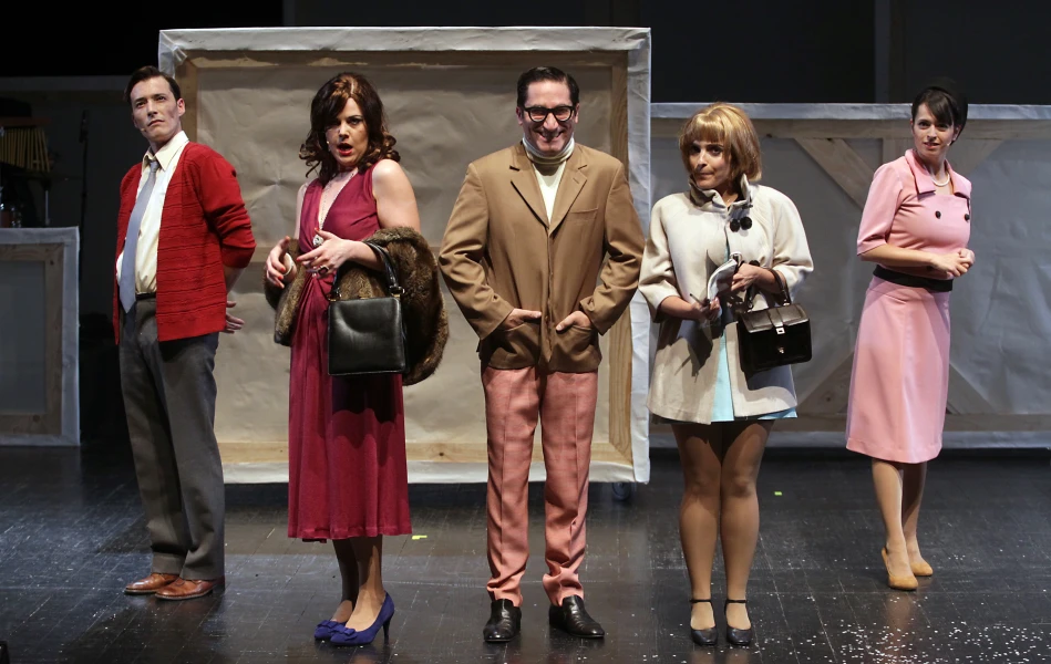 Imagen del musical Mierda de artista (2014)