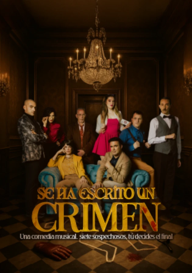 Poster del musical Se ha escrito un crimen