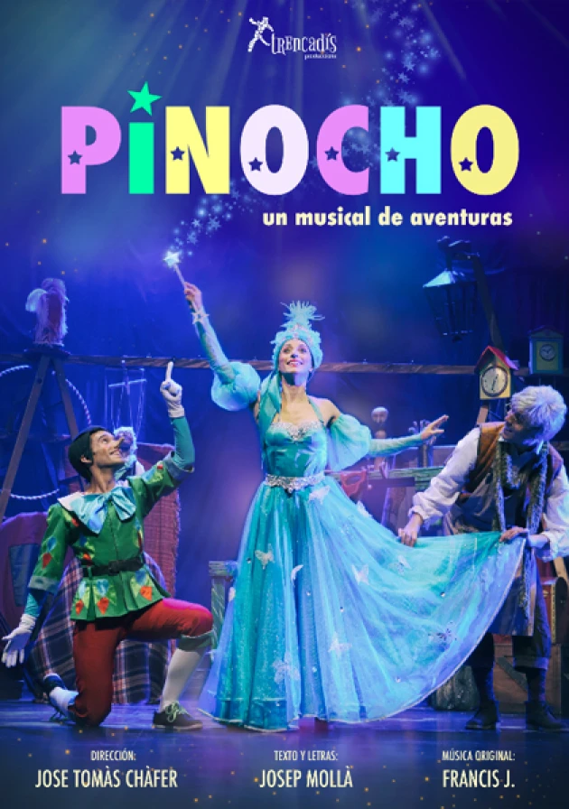 Poster del musical Pinocho, un musical de aventuras (2014)