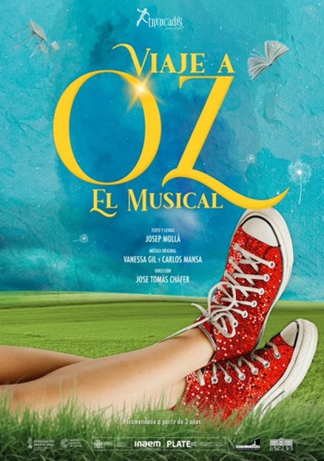 Poster del musical Viaje a Oz (2022)
