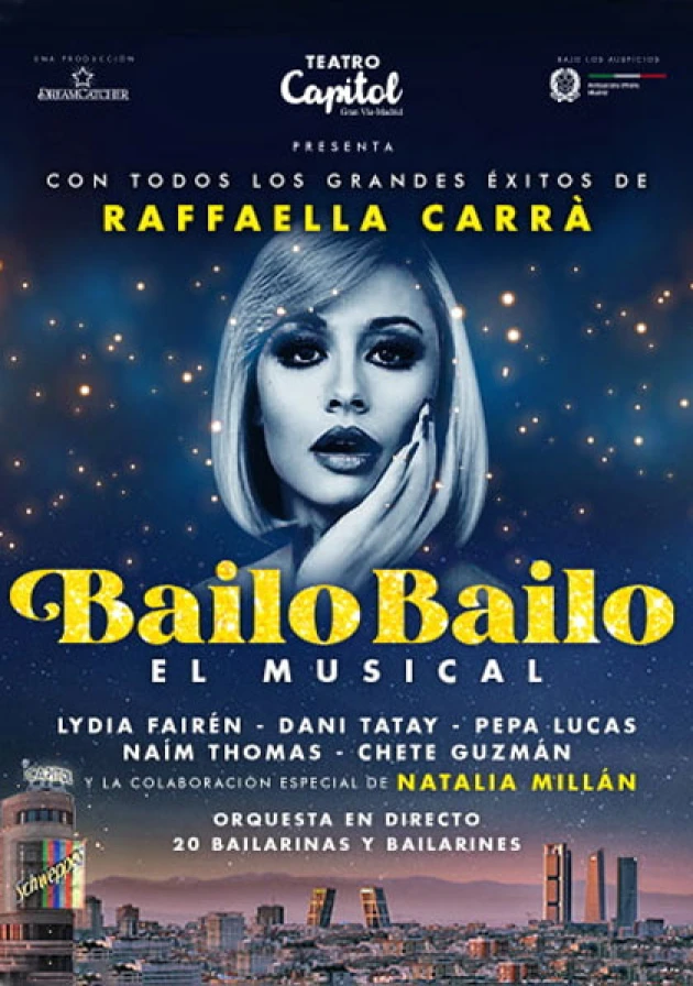 Poster del musical Bailo Bailo (2023)