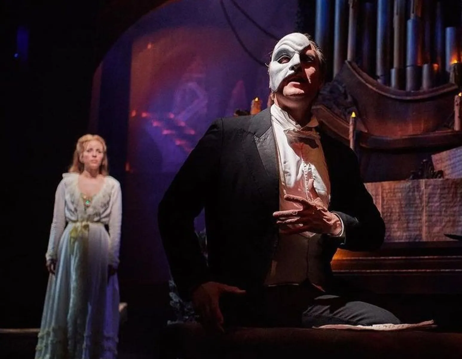 Imagen del musical El fantasma de la ópera