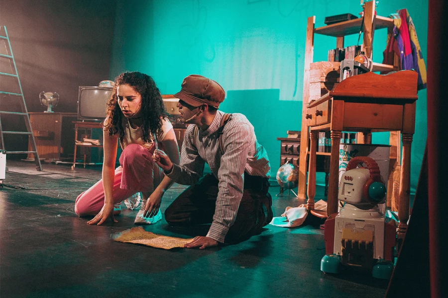 Imagen del musical Secreto en el desván (2022)