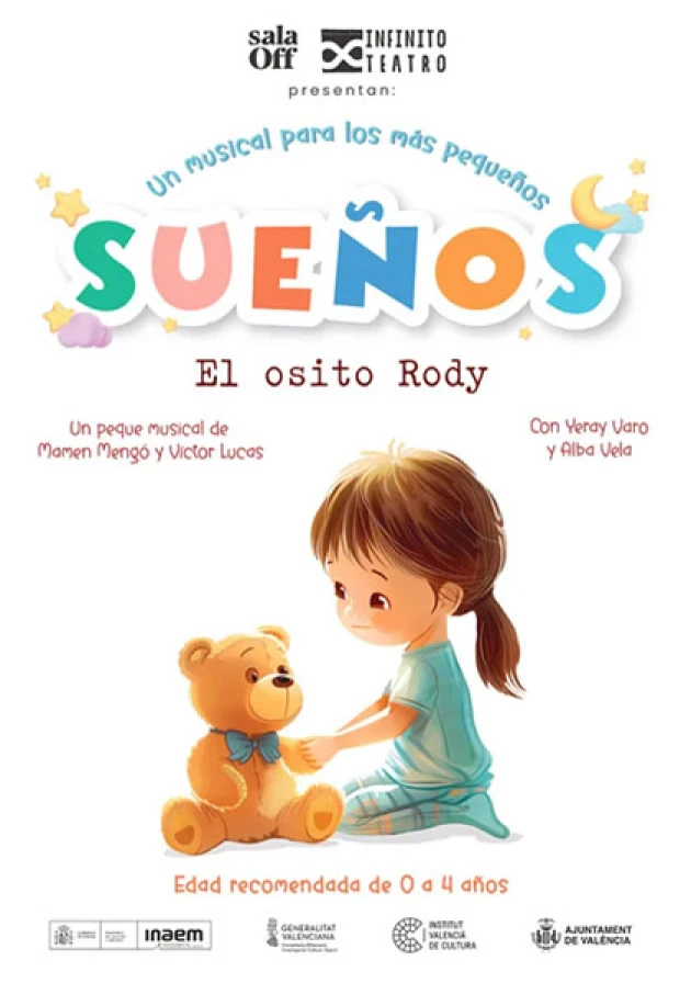 Poster del musical Sueños: El osito Rody (2024)