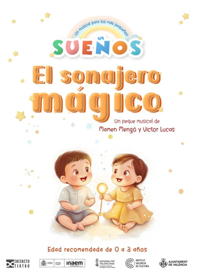 Poster del musical Sueños: El sonajero mágico (2024)
