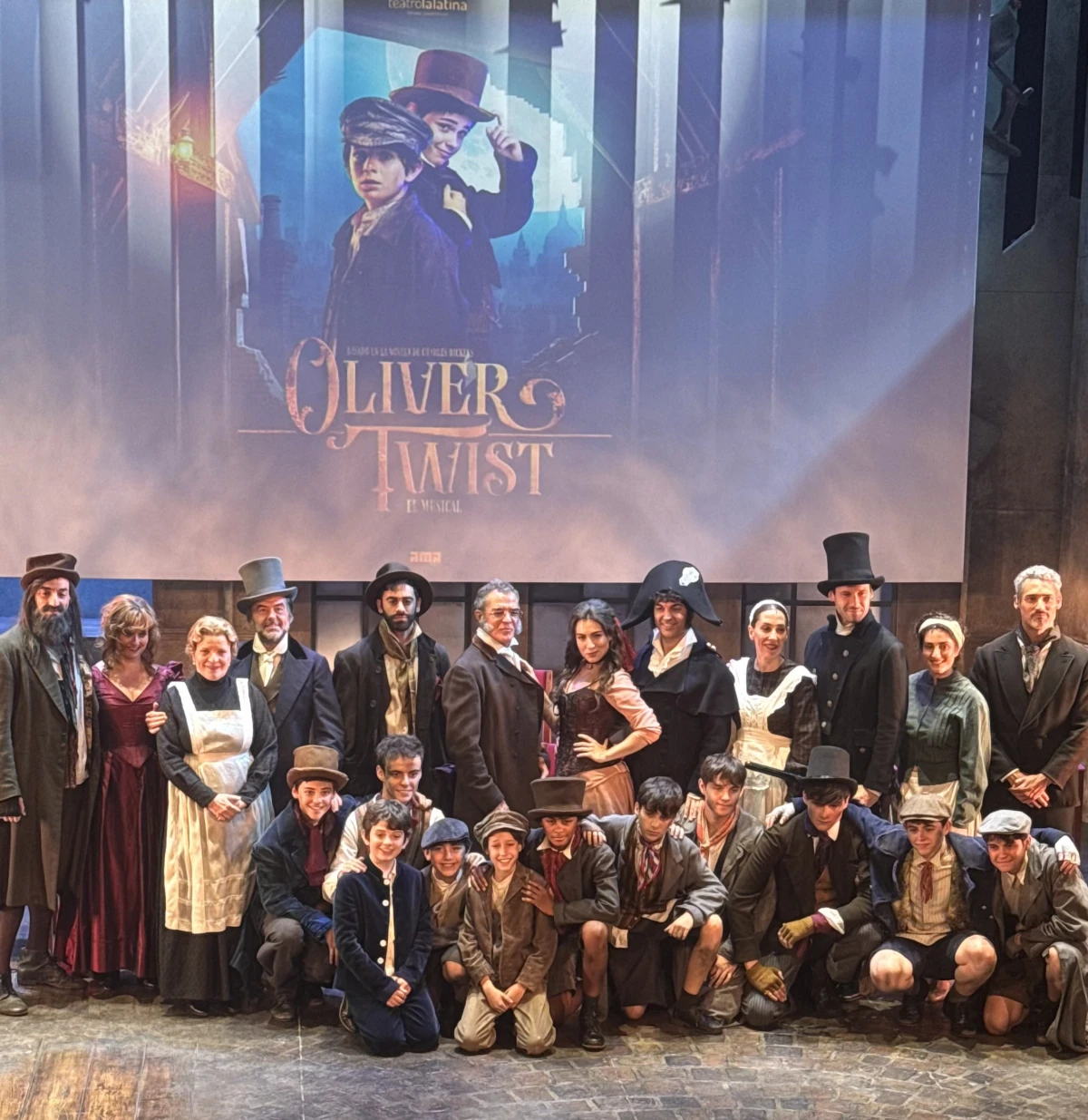 "Oliver Twist, el musical" presenta su elenco y sus primeras canciones en el Teatro La Latina