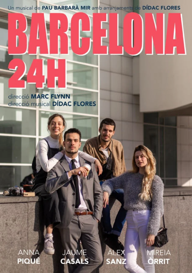 Poster del musical Barcelona 24h (2020)