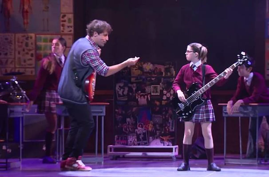 Imagen del musical School of Rock (2023)