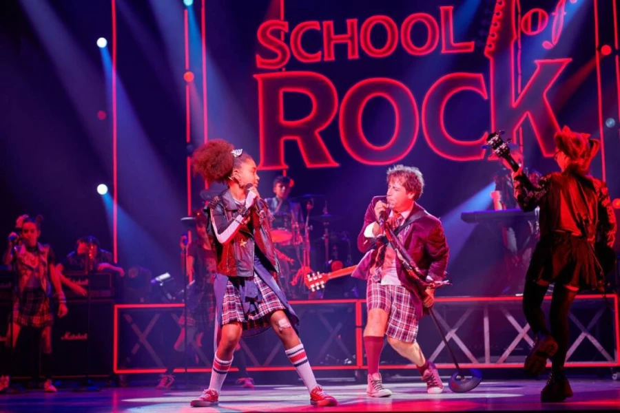 Imagen del musical School of Rock (2023)
