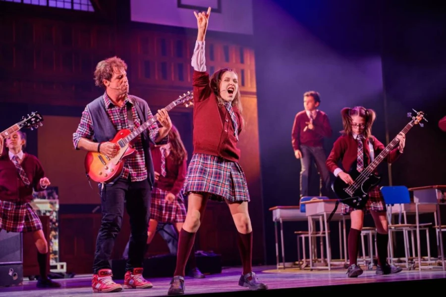 Imagen del musical School of Rock (2023)