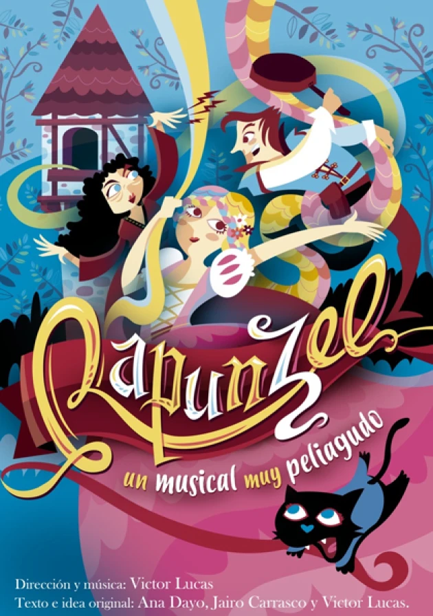 Poster del musical Rapunzel (2018)