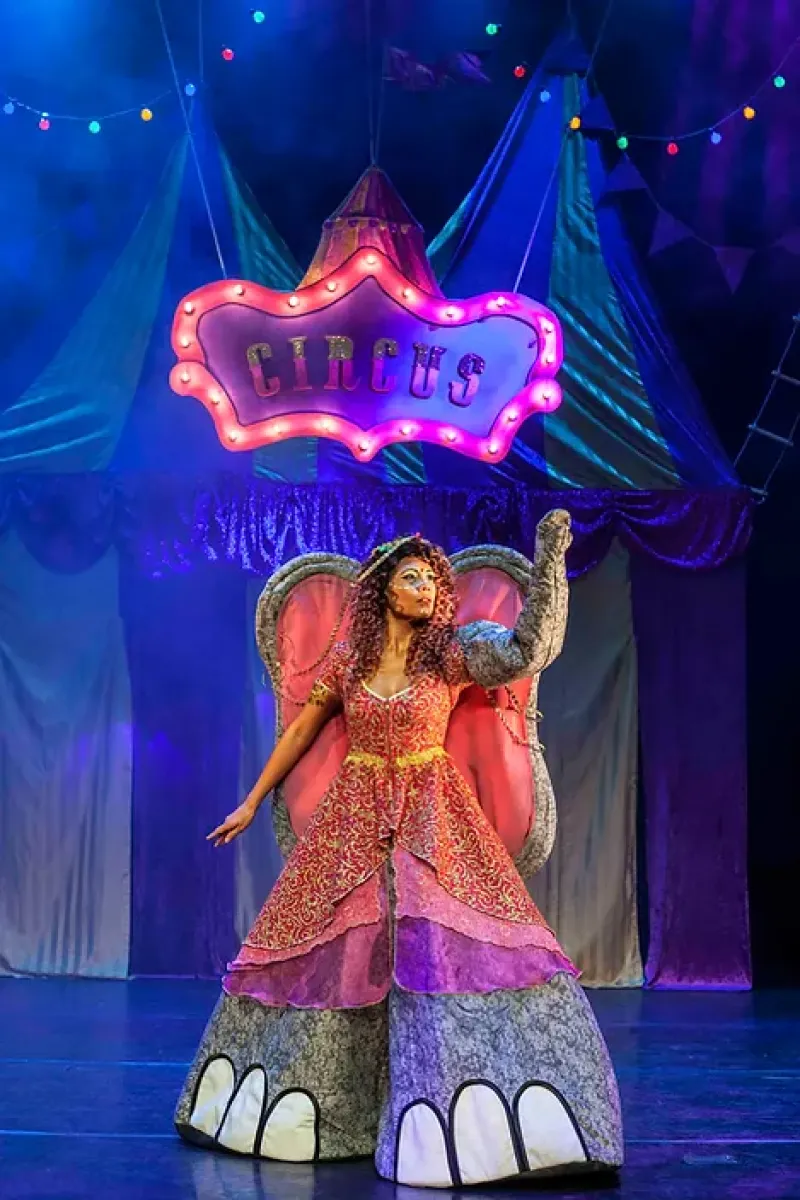 Imagen del musical Dumbo