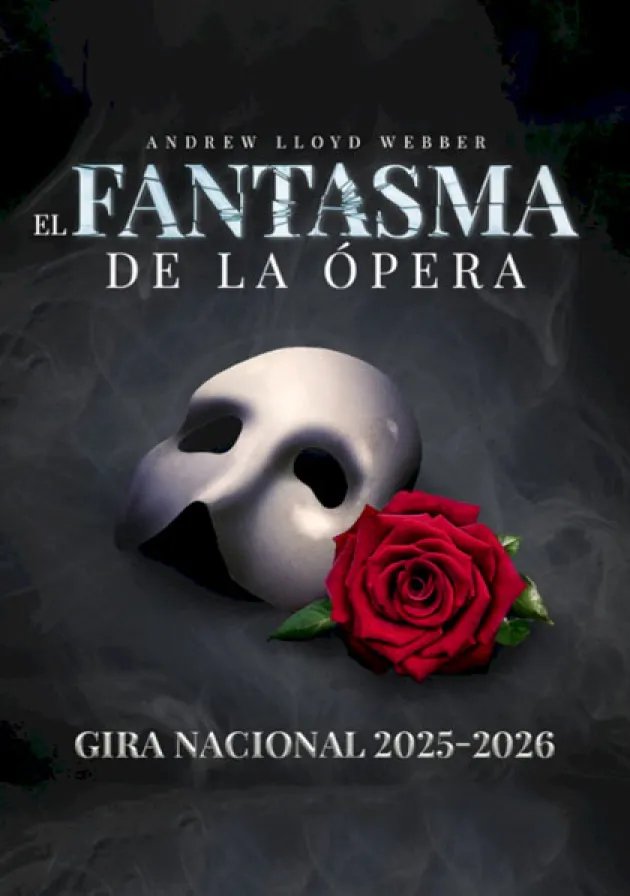 Poster del musical El fantasma de la ópera
