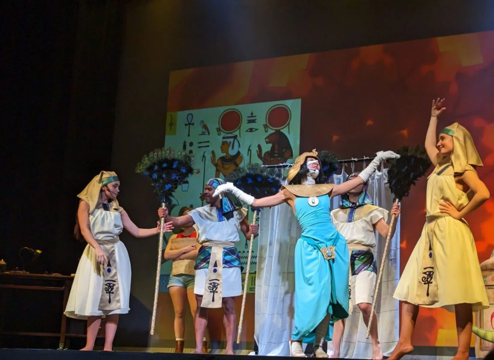 Imagen del musical Tadeo Jones y la tabla esmeralda (2022)
