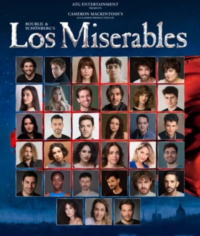 Revelado el elenco de Los Miserables, que celebrará en el teatro Apolo 40 años desde su estreno original en Londres