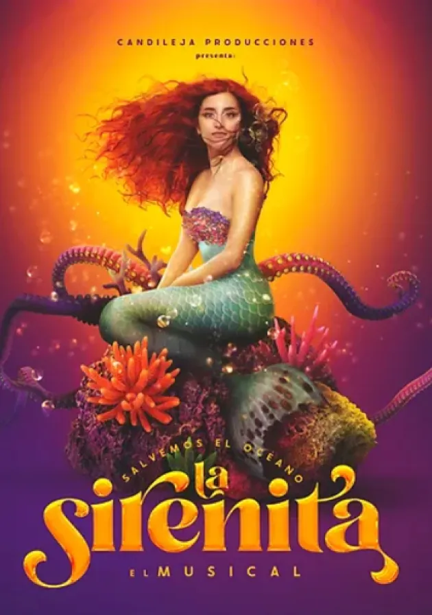 Poster del musical La Sirenita (2015)
