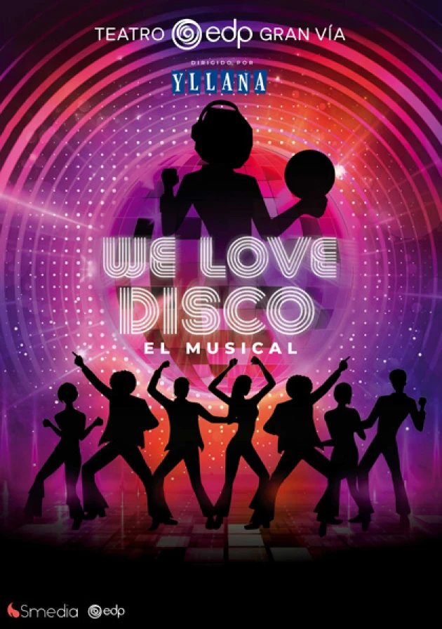 Poster del musical We love disco (2025)