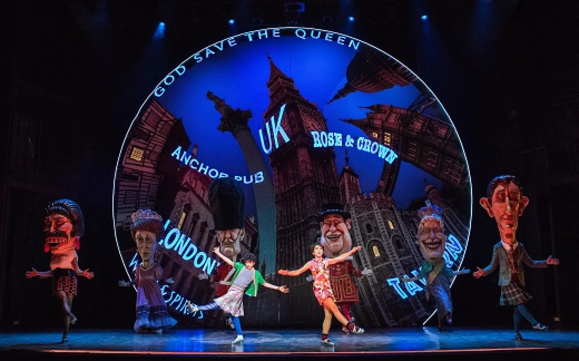 Imagen del musical Billy Elliot (2017)