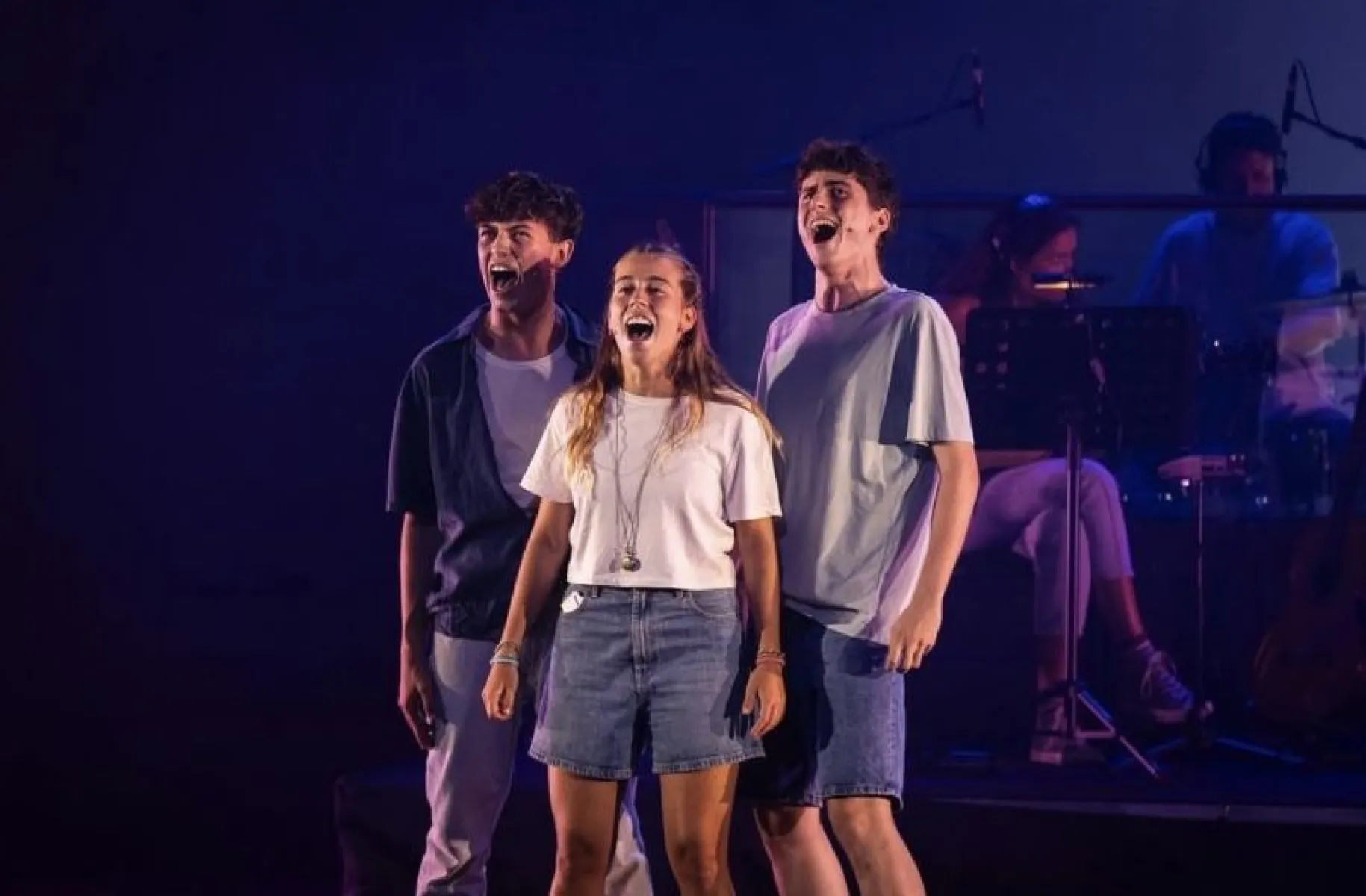 Imagen del musical Tots els nens creixen (2025)