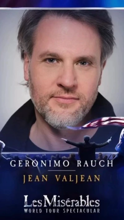 Geronimo Rauch se une a la gira internacional de "Los Miserables"