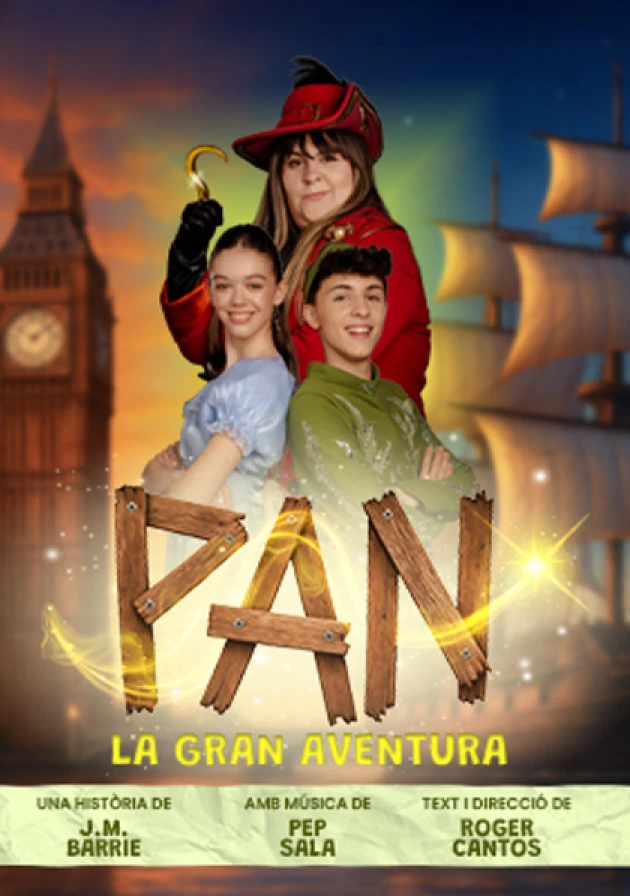 Poster del musical Pan, la gran aventura (2025)