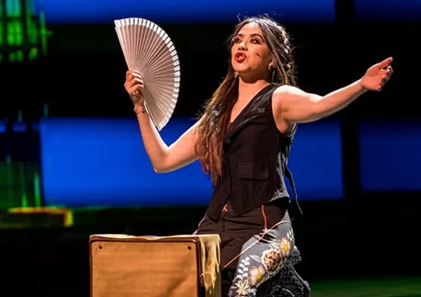 Imagen del musical Frida, pintando la esperanza (2023)
