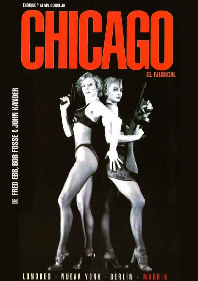 Poster del musical Chicago (1999)