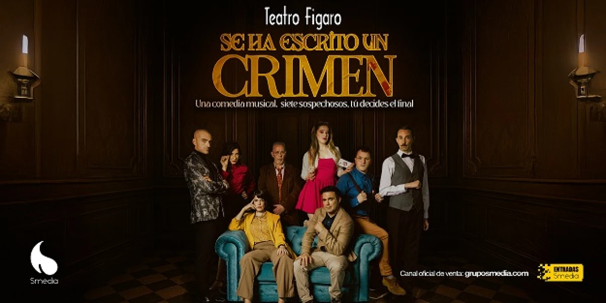 A partir de septiembre en el Teatro Fígaro "Se ha escrito un crimen"