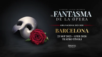 'El Fantasma de la Ópera' llega a Barcelona al Teatro Tivoli