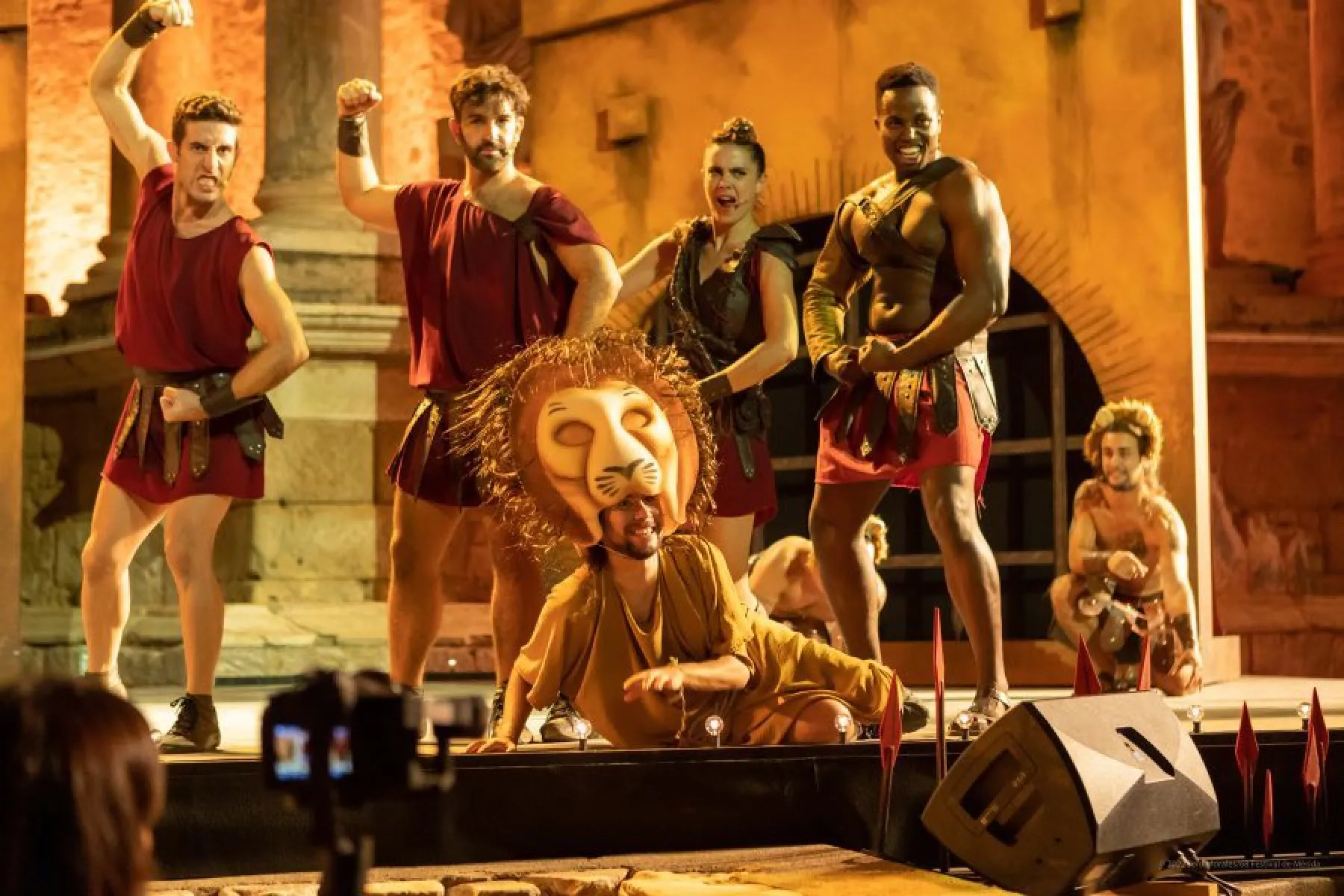 Imagen del musical El Aroma de Roma (2022)