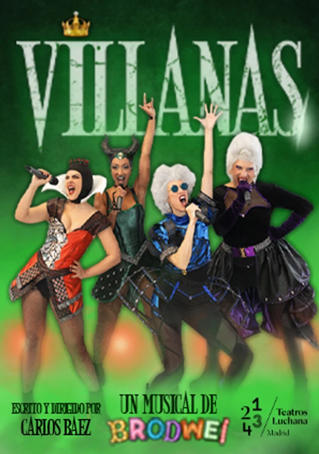 Poster del musical Villanas