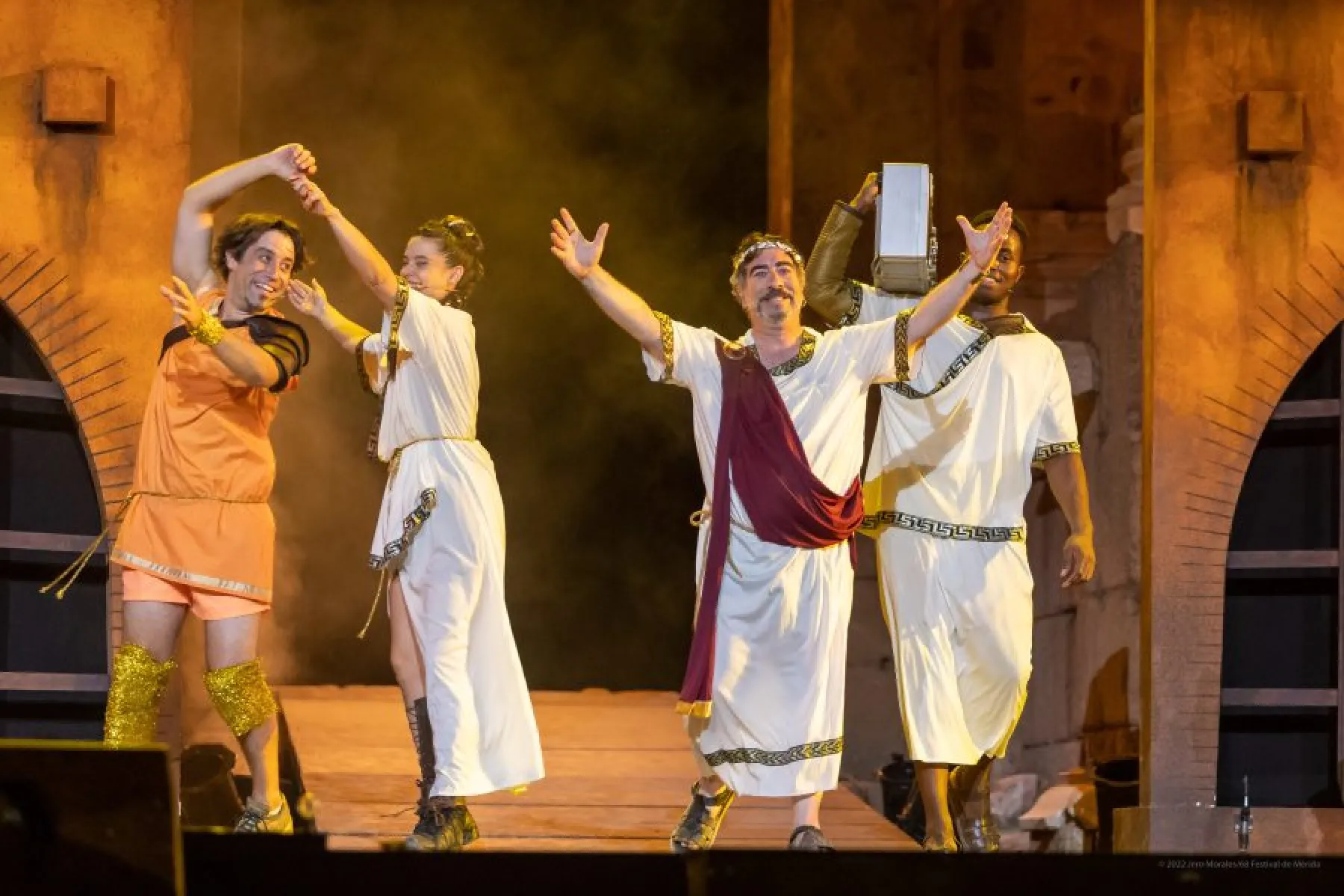 Imagen del musical El Aroma de Roma (2022)